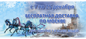 Бесплатная доставка по Москве